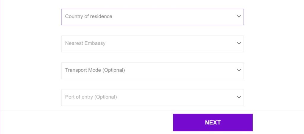 沙烏地阿拉伯簽證流程重要步驟之一，填寫申請表，要以全英文填寫，資訊要正確。